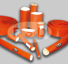 特種玻璃纖維橡膠防護(hù)隔熱套管（電纜線(xiàn)防護(hù)隔熱套管）